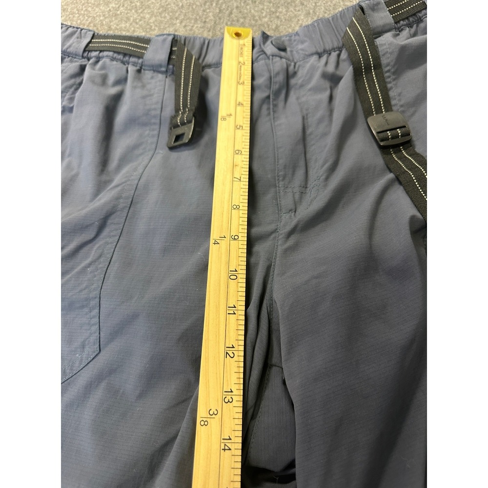 LL Bean Swift River Lined Shorts Mens XL Belted Nylon Blue 9" Cargo Outdoor Hike - Picture 9 of 16